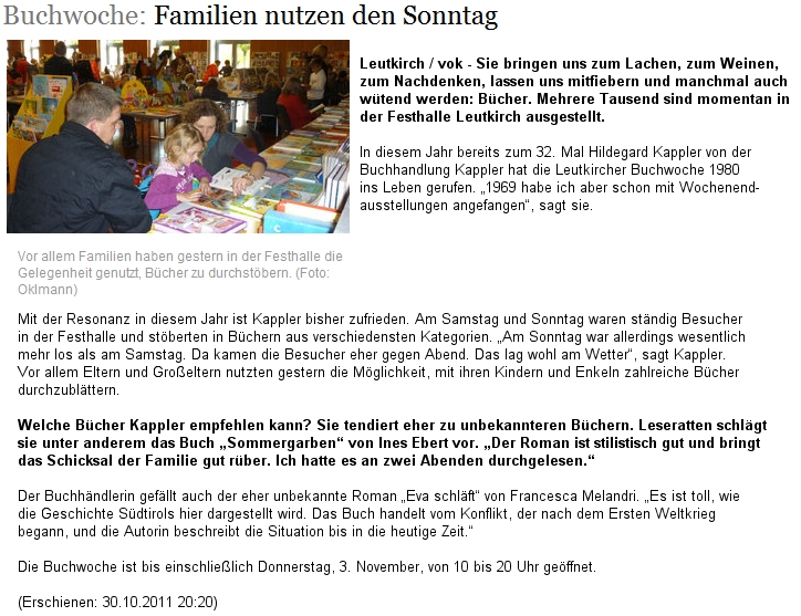 sommergarben buchhandlung kappler leutkirch buchwoche